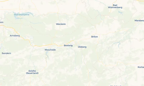Regenradar Vorschaubild - Aktuelle Niederschläge in Nuttlar und Umgebung
