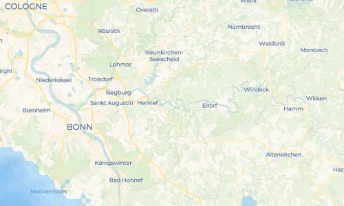 Regenradar Oberauel: aktuelle Niederschläge in Oberauel und Umgebung, Stand 23. Oktober 2026 um 8:20 Uhr