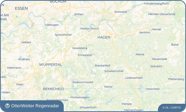 Wetter-Widget-Vorschau mit Vorhersagedaten für Oberbauer