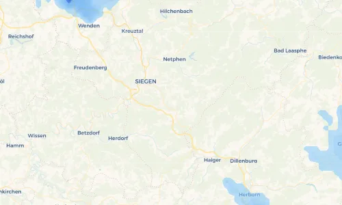 Regenradar Vorschaubild - Aktuelle Niederschläge in Oberdielfen und Umgebung