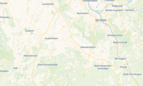 Regenradar Vorschaubild - Aktuelle Niederschläge in Oberdrees und Umgebung