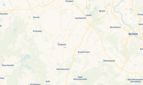 Regenradar Vorschaubild - Aktuelle Niederschläge in Oberelvenich und Umgebung