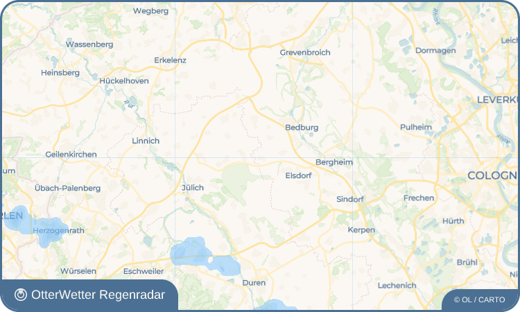 OtterWetter Regenradar-Widget Oberembt