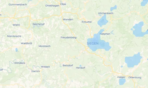 Regenradar Vorschaubild - Aktuelle Niederschläge in Oberfischbach und Umgebung