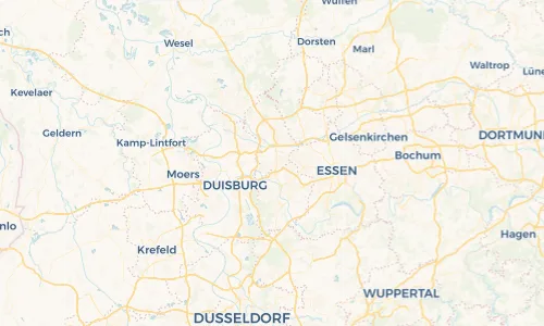 Regenradar Vorschaubild - Aktuelle Niederschläge in Oberhausen und Umgebung