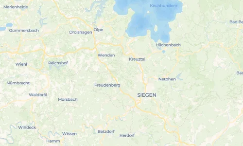 Regenradar Vorschaubild - Aktuelle Niederschläge in Oberholzklau und Umgebung