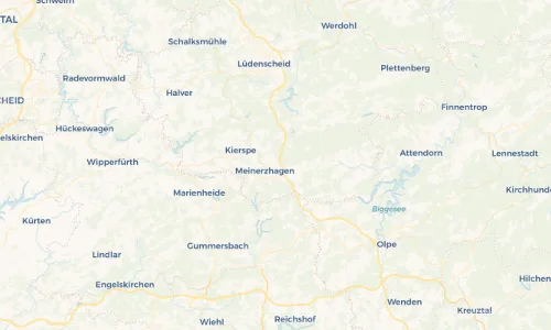 Regenradar Vorschaubild - Aktuelle Niederschläge in Oberkorbecke und Umgebung