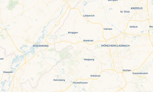 Regenradar-Vorschau: aktuelle Niederschläge in Oberkrüchten und Umgebung