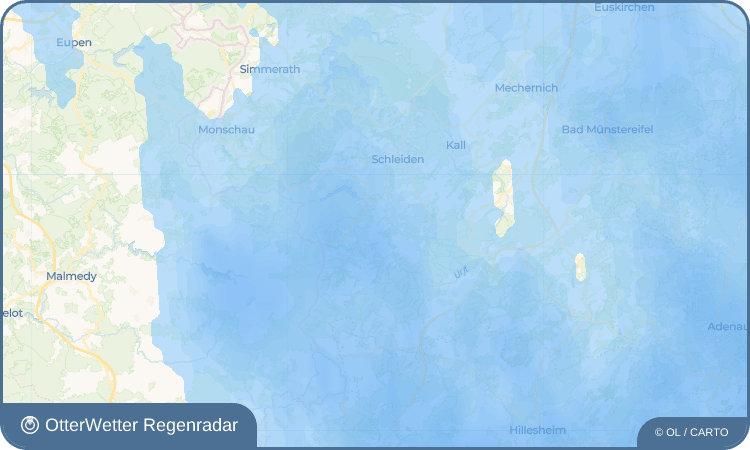 Wetter-Widget-Vorschau mit Vorhersagedaten für Oberreifferscheid