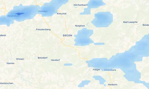 Regenradar Vorschaubild - Aktuelle Niederschläge in Obersdorf und Umgebung