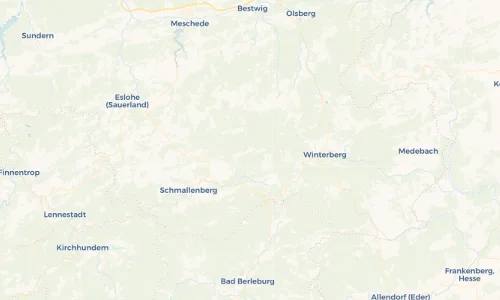 Regenradar Vorschaubild - Aktuelle Niederschläge in Obersorpe und Umgebung