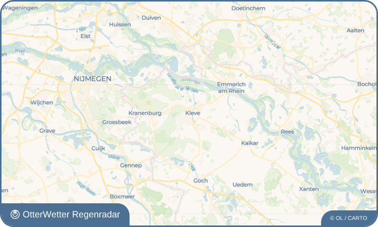 Widget-Vorschau für Oberstadt Wetter-Widget-Vorschau mit Vorhersagedaten für Oberstadt