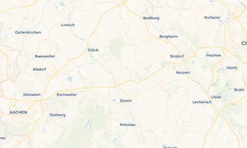 Regenradar-Vorschau: aktuelle Niederschläge in Oberzier und Umgebung