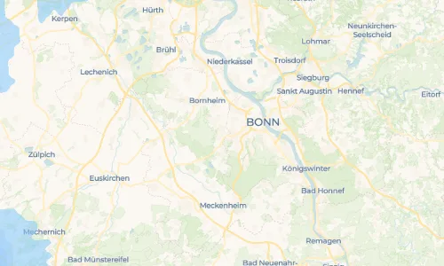 Regenradar Vorschaubild - Aktuelle Niederschläge in Oedekoven und Umgebung