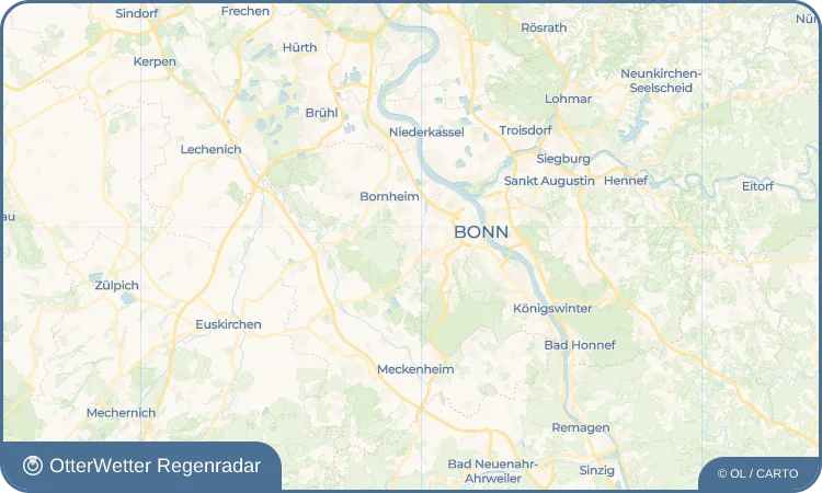Widget-Vorschau für Oedekoven Wetter-Widget-Vorschau mit Vorhersagedaten für Oedekoven