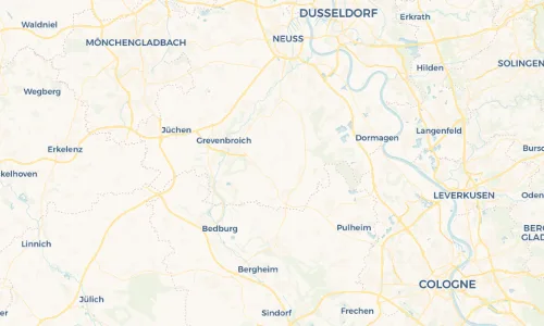 Regenradar Vorschaubild - Aktuelle Niederschläge in Oekoven und Umgebung