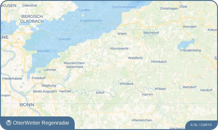 Wetter-Widget-Vorschau mit Vorhersagedaten für Oeleroth