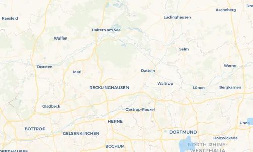 Regenradar Vorschaubild - Aktuelle Niederschläge in Oer-Erkenschwick und Umgebung
