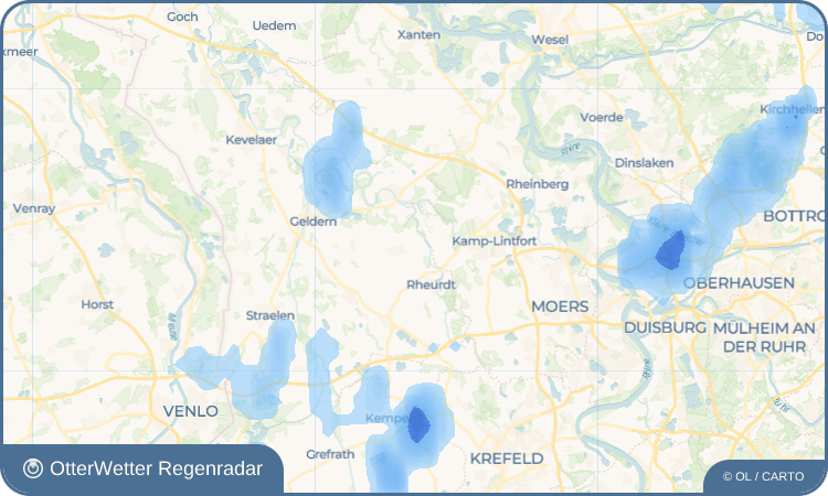 Wetter-Widget-Vorschau mit Vorhersagedaten für Oermten