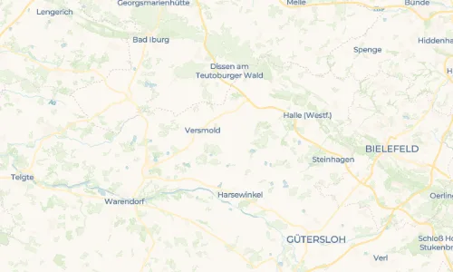 Regenradar Oesterweg: aktuelle Niederschläge in Oesterweg und Umgebung, Stand 18. Oktober 2026 um 16:30 Uhr