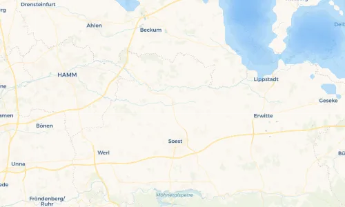 Regenradar Vorschaubild - Aktuelle Niederschläge in Oestinghausen und Umgebung