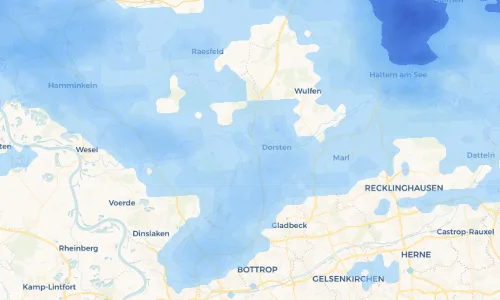 Regenradar Vorschaubild - Aktuelle Niederschläge in Östrich und Umgebung