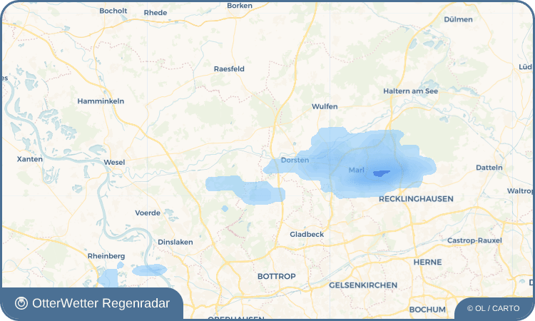 Widget-Vorschau für Östrich Wetter-Widget-Vorschau mit Vorhersagedaten für Östrich