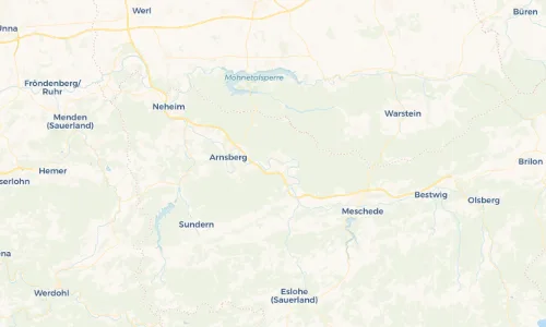 Regenradar Vorschaubild - Aktuelle Niederschläge in Oeventrop und Umgebung