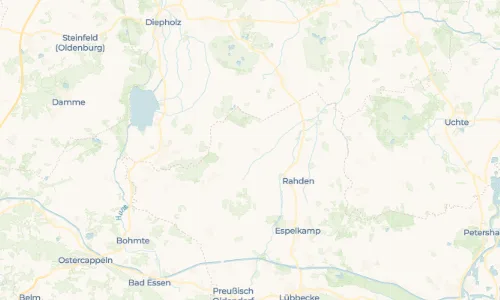 Regenradar-Vorschau: aktuelle Niederschläge in Oppenwehe und Umgebung