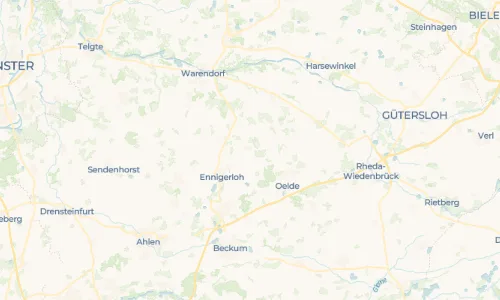 Regenradar Vorschaubild - Aktuelle Niederschläge in Ostenfelde und Umgebung