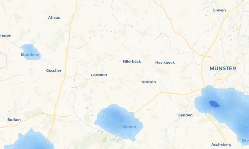 Regenradar Vorschaubild - Aktuelle Niederschläge in Osthellermark und Umgebung