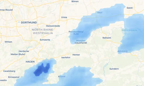 Regenradar-Vorschau: aktuelle Niederschläge in Ostsümmern und Umgebung