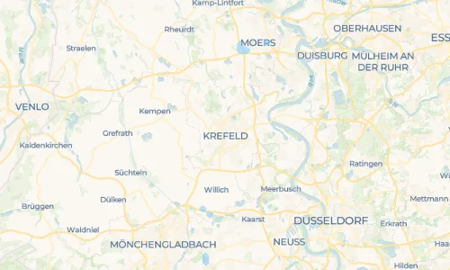 Regenradar Vorschaubild - Aktuelle Niederschläge in Ostwall-Passage und Umgebung
