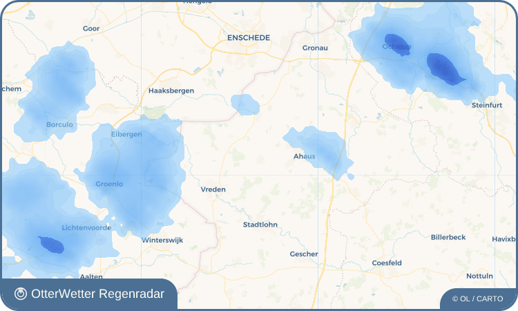 OtterWetter Regenradar-Widget Ottenstein