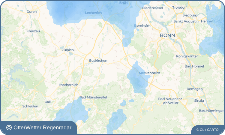 OtterWetter Regenradar-Widget Palmersheim