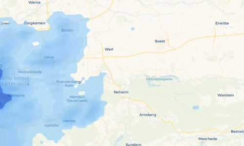 Regenradar Vorschaubild - Aktuelle Niederschläge in Parsit und Umgebung