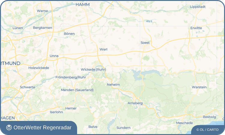 OtterWetter Regenradar-Widget Parsit