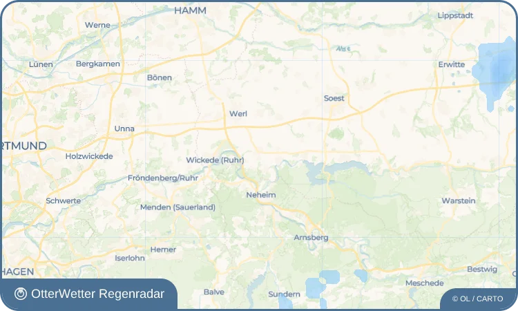 Widget-Vorschau für Parsit Wetter-Widget-Vorschau mit Vorhersagedaten für Parsit