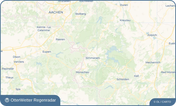 Wetter-Widget-Vorschau mit Vorhersagedaten für Paustenbach