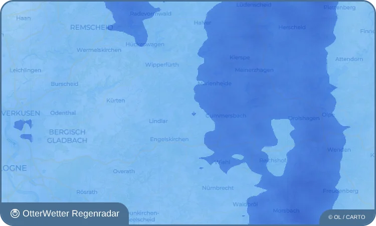 Widget-Vorschau für Peisel Wetter-Widget-Vorschau mit Vorhersagedaten für Peisel