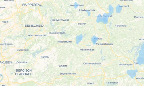 Regenradar Vorschaubild - Aktuelle Niederschläge in Peppinghausen und Umgebung
