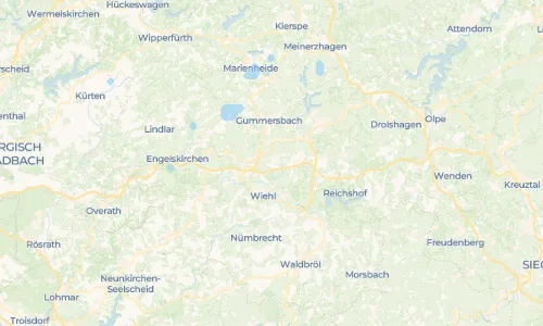 Regenradar-Vorschau: aktuelle Niederschläge in Pergenroth und Umgebung