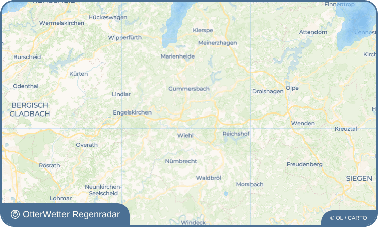 OtterWetter Regenradar-Widget Pergenroth
