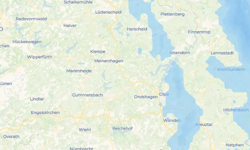 Regenradar Vorschaubild - Aktuelle Niederschläge in Piene und Umgebung