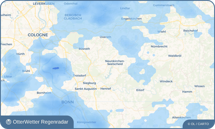 OtterWetter Regenradar-Widget Pohlhausen