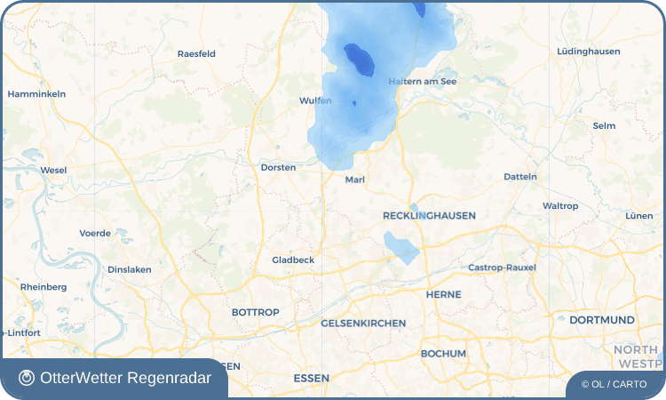 Widget-Vorschau für Polsum Wetter-Widget-Vorschau mit Vorhersagedaten für Polsum
