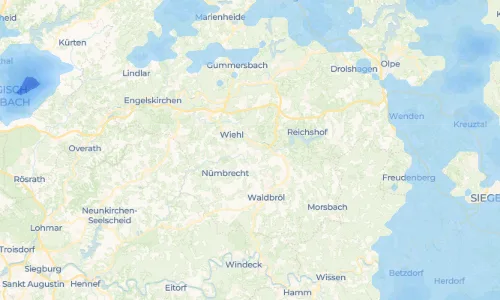 Regenradar Vorschaubild - Aktuelle Niederschläge in Prombach und Umgebung