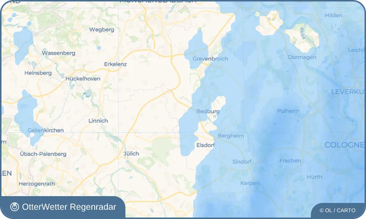 Wetter-Widget-Vorschau mit Vorhersagedaten für Pütz