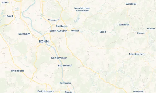Regenradar Vorschaubild - Aktuelle Niederschläge in Pützstück und Umgebung