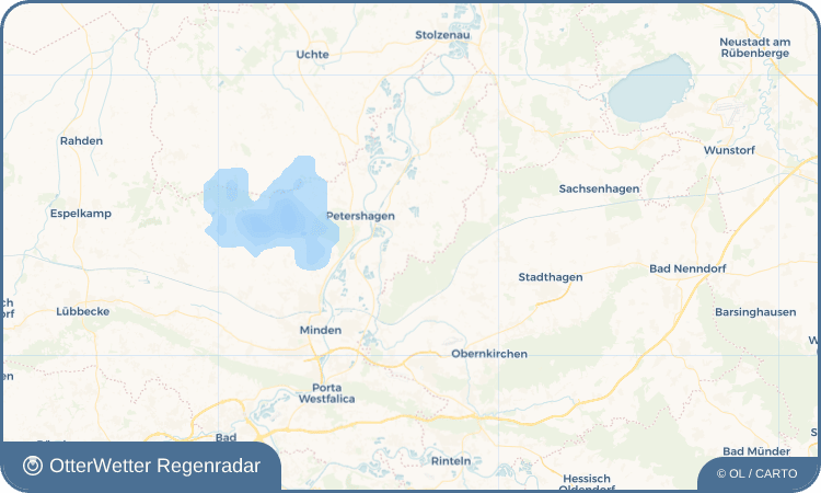 OtterWetter Regenradar-Widget Quetzen